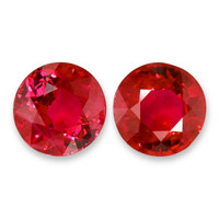 2.71 Ct.Tw.Total Carat Weight Ruby Pair from Mozambique Video