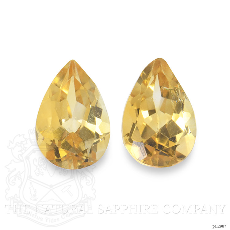 3.84 Ct.Tw. Citrine Pair from Brazil