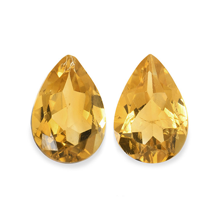 3.51 Ct.Tw. Citrine Pair from Brazil