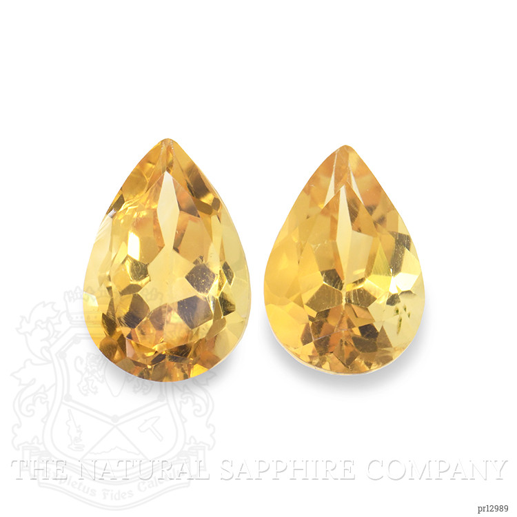 3.80 Ct.Tw. Citrine Pair from Brazil
