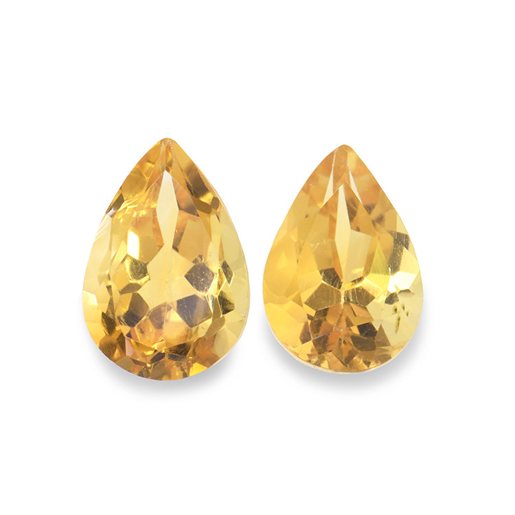 3.80 Ct.Tw. Citrine Pair from Brazil