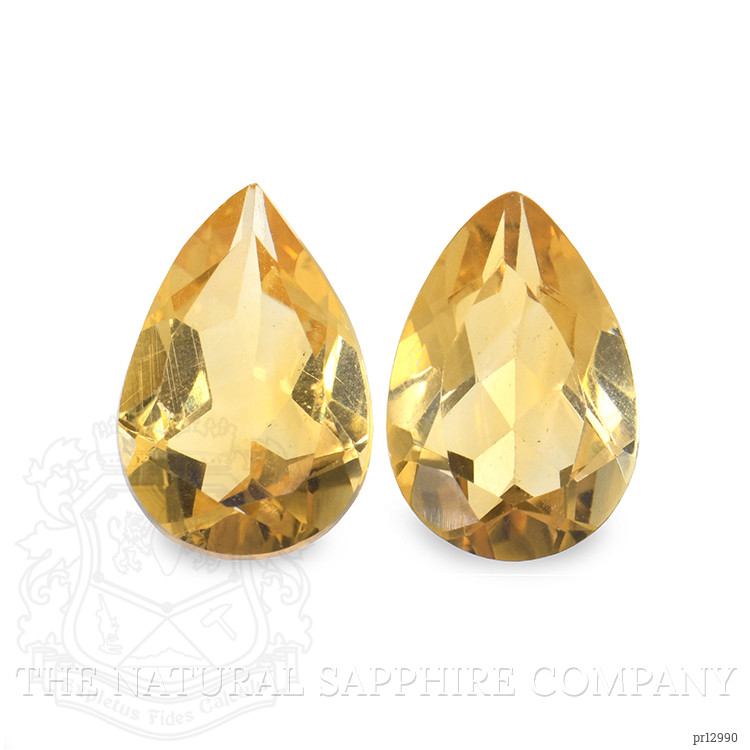 3.34 Ct.Tw. Citrine Pair from Brazil