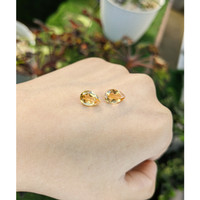 3.34 Ct.Tw.Total Carat Weight Citrine Pair from Brazil Life Style
