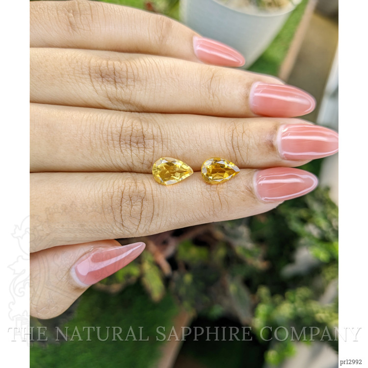 3.57 Ct.Tw. Citrine Pair from Brazil