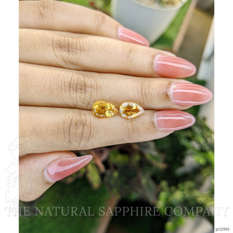 3.50 Ct.Tw. Citrine Pair from Brazil