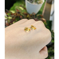 3.50&nbsp;Ct.Tw.Total Carat Weight Citrine Pair from Brazil Life Style