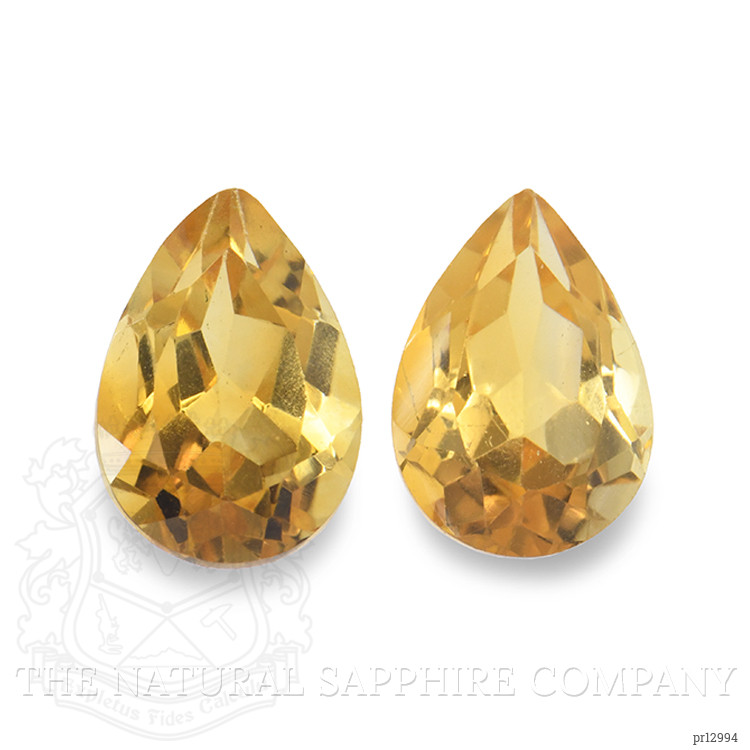 4.26 Ct.Tw. Citrine Pair from Brazil