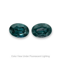 1.30 Ct.Tw.Total Carat Weight Alexandrite Pair from Brazil Video