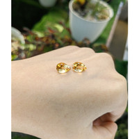 3.76 Ct.Tw.Total Carat Weight Citrine Pair from Brazil Life Style