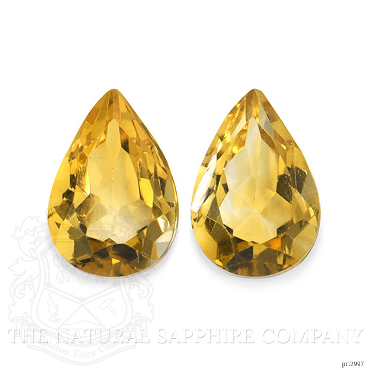 3.79 Ct.Tw. Citrine Pair from Brazil