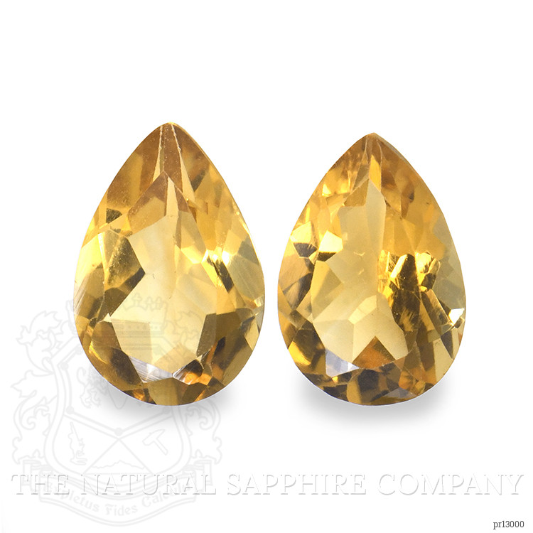 3.46 Ct.Tw. Citrine Pair from Brazil