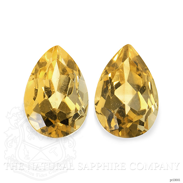 4.56 Ct.Tw. Citrine Pair from Brazil