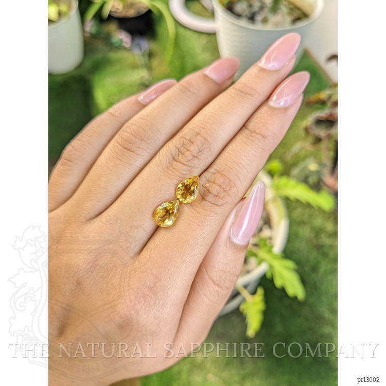3.32 Ct.Tw. Citrine Pair from Brazil