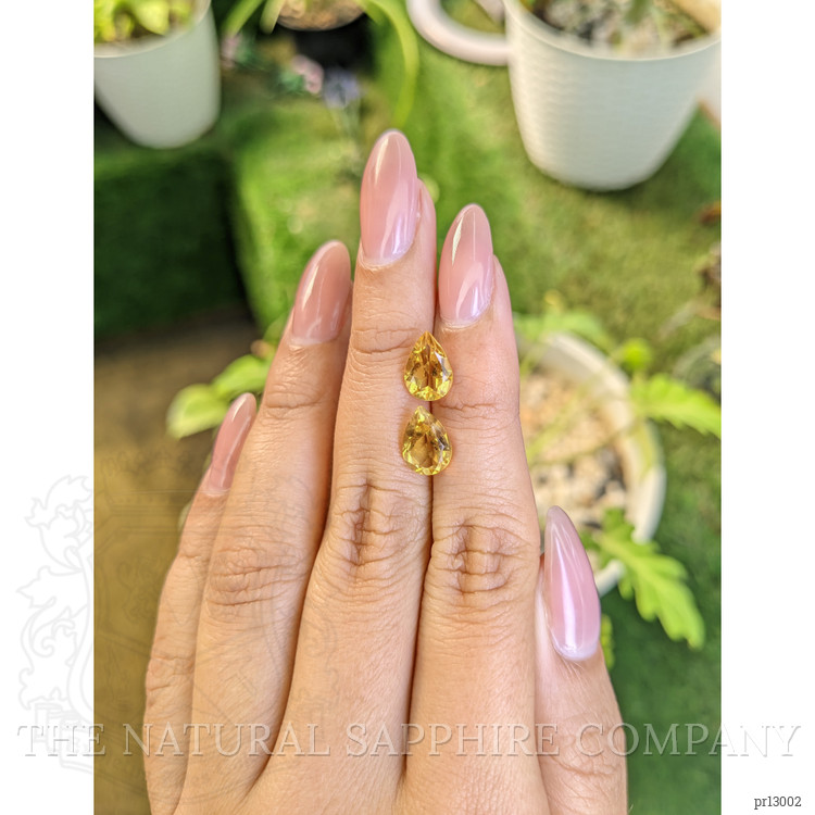 3.32 Ct.Tw. Citrine Pair from Brazil