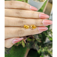 3.72&nbsp;Ct.Tw.Total Carat Weight Citrine Pair from Brazil Life Style