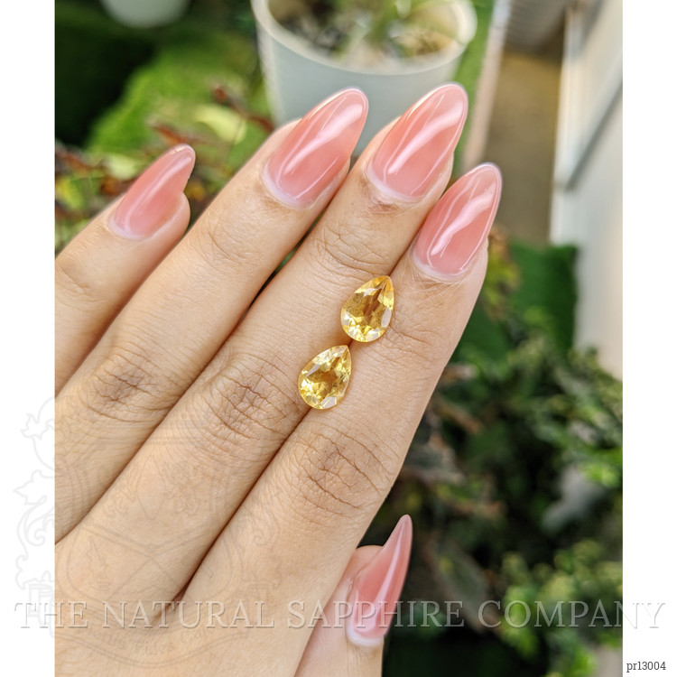 3.53 Ct.Tw. Citrine Pair from Brazil