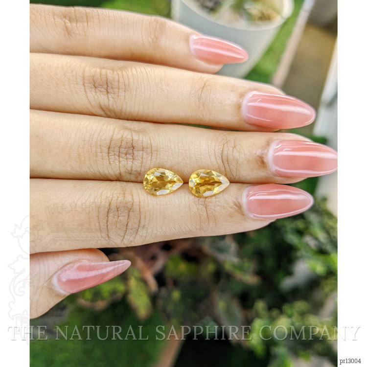 3.53 Ct.Tw. Citrine Pair from Brazil