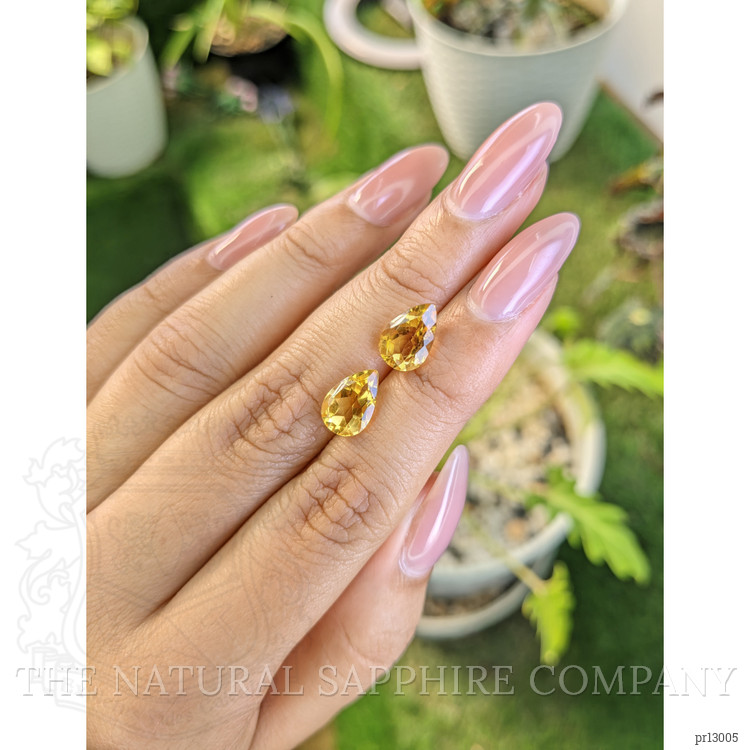 3.72 Ct.Tw. Citrine Pair from Brazil