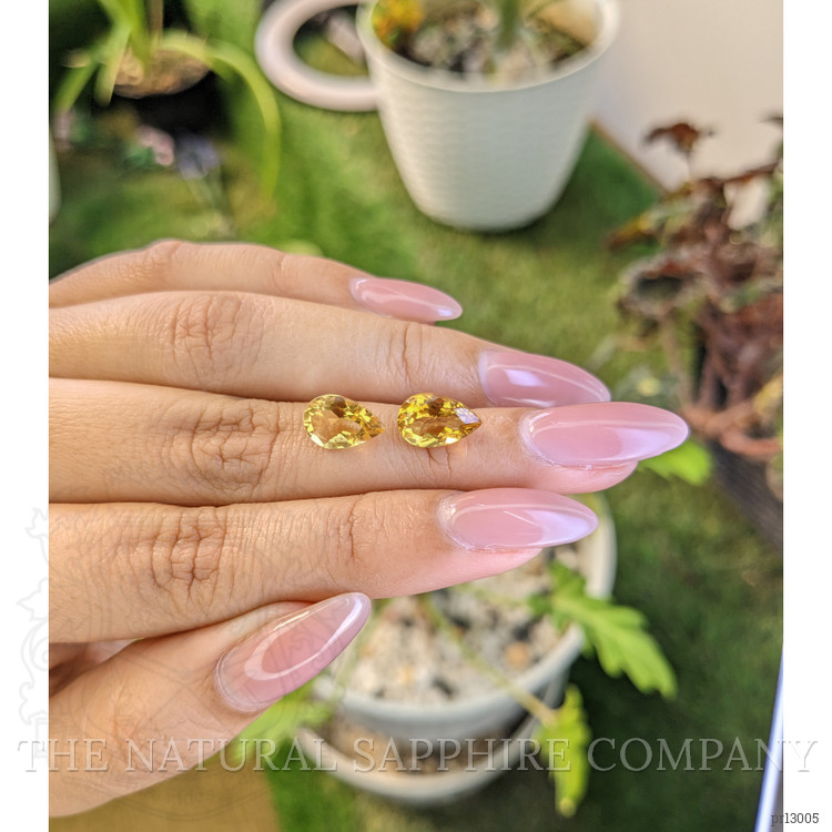 3.72 Ct.Tw. Citrine Pair from Brazil