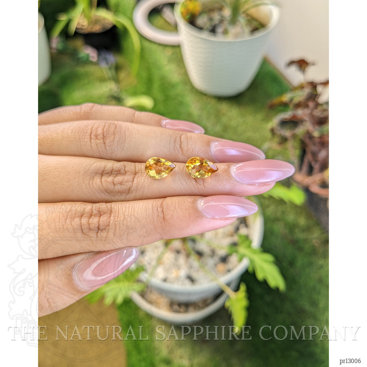 3.80 Ct.Tw. Citrine Pair from Brazil