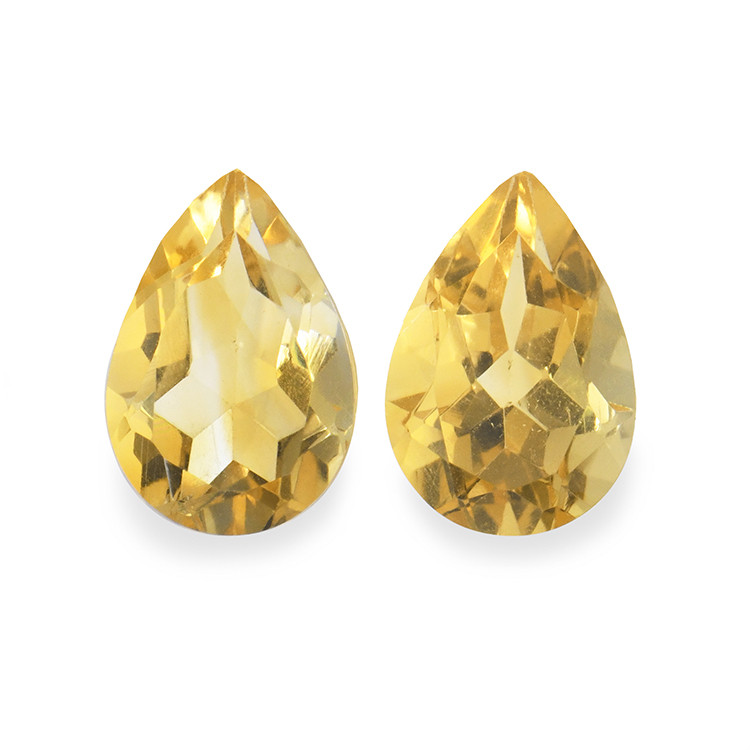 3.85 Ct.Tw. Citrine Pair from Brazil