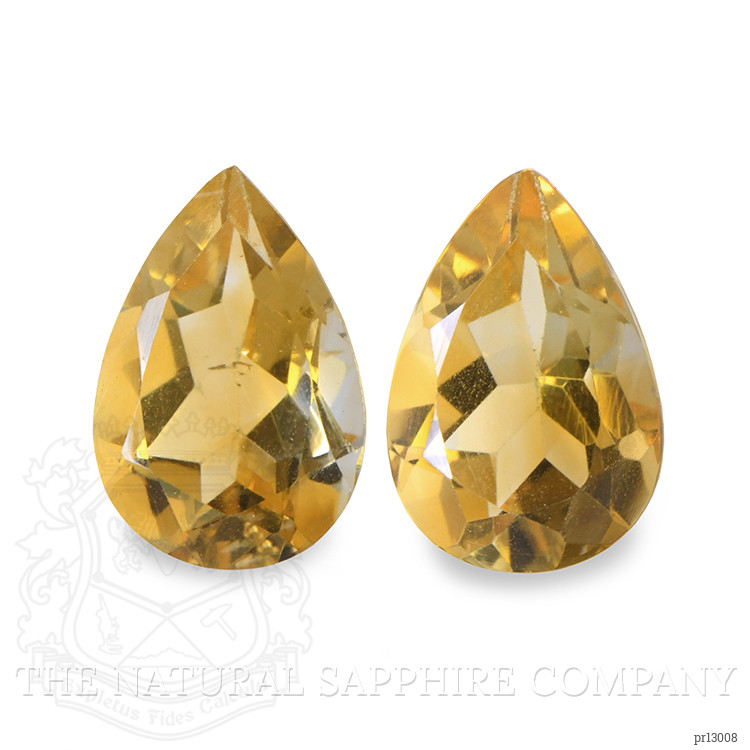 3.80 Ct.Tw. Citrine Pair from Brazil