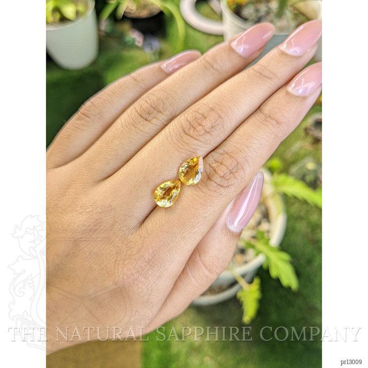 3.24 Ct.Tw. Citrine Pair from Brazil