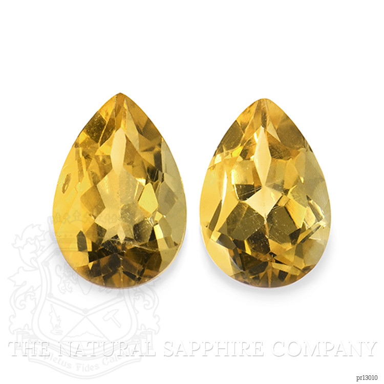 4.29 Ct.Tw. Citrine Pair from Brazil