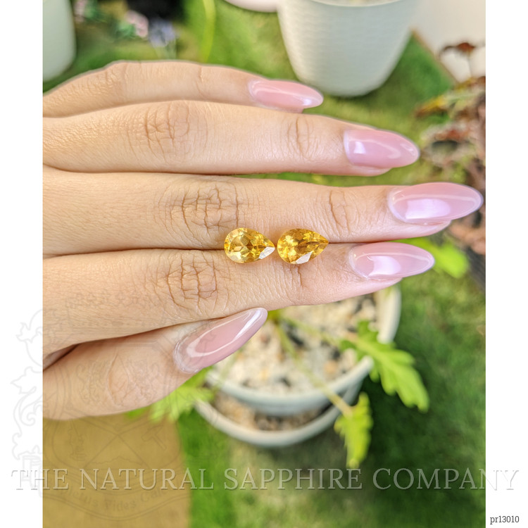 4.29 Ct.Tw. Citrine Pair from Brazil