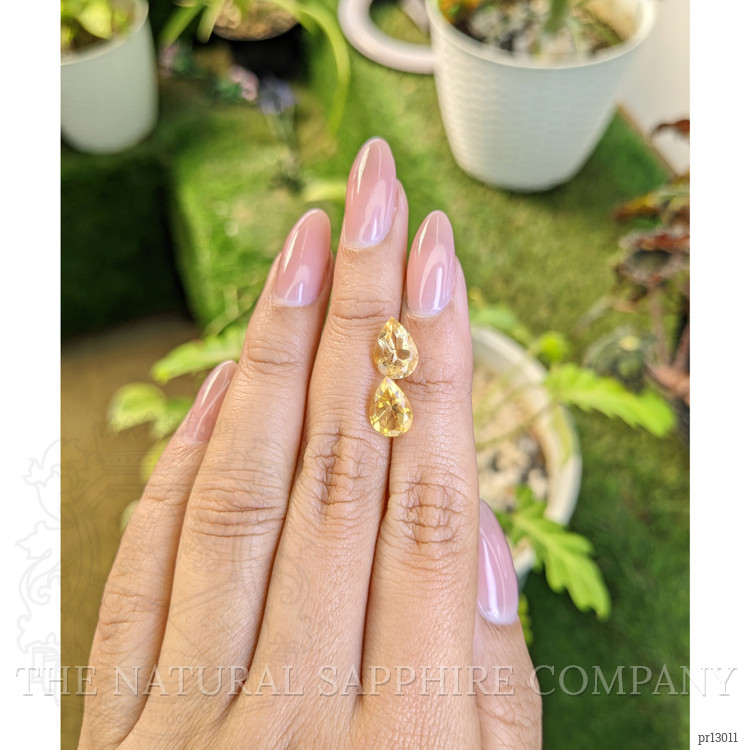 3.31 Ct.Tw. Citrine Pair from Brazil