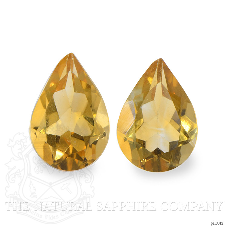 3.25 Ct.Tw. Citrine Pair from Brazil
