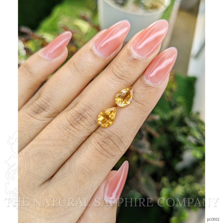 3.25 Ct.Tw. Citrine Pair from Brazil