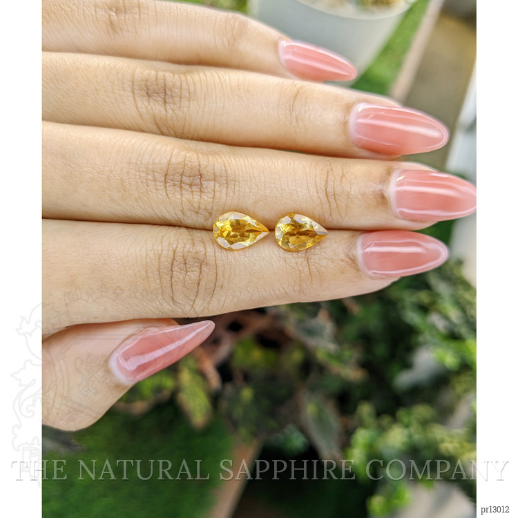 3.25 Ct.Tw. Citrine Pair from Brazil