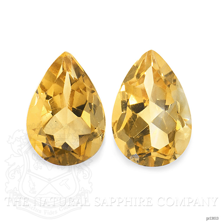 3.93 Ct.Tw. Citrine Pair from Brazil