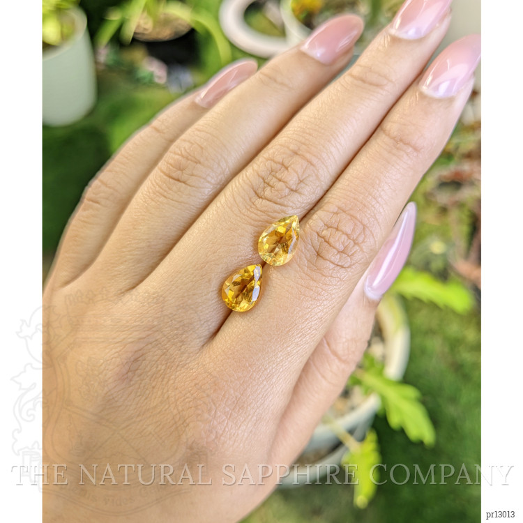 3.93 Ct.Tw. Citrine Pair from Brazil