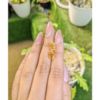 3.93&nbsp;Ct.Tw.Total Carat Weight Citrine Pair from Brazil Life Style