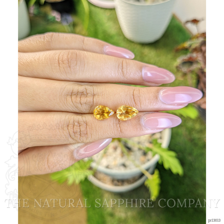 3.93 Ct.Tw. Citrine Pair from Brazil