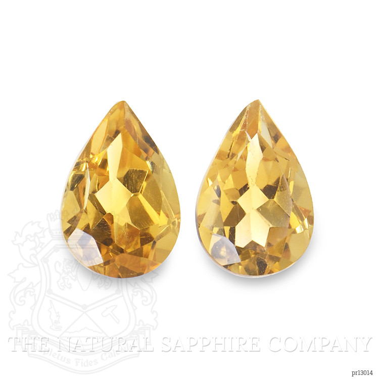 4.15 Ct.Tw. Citrine Pair from Brazil
