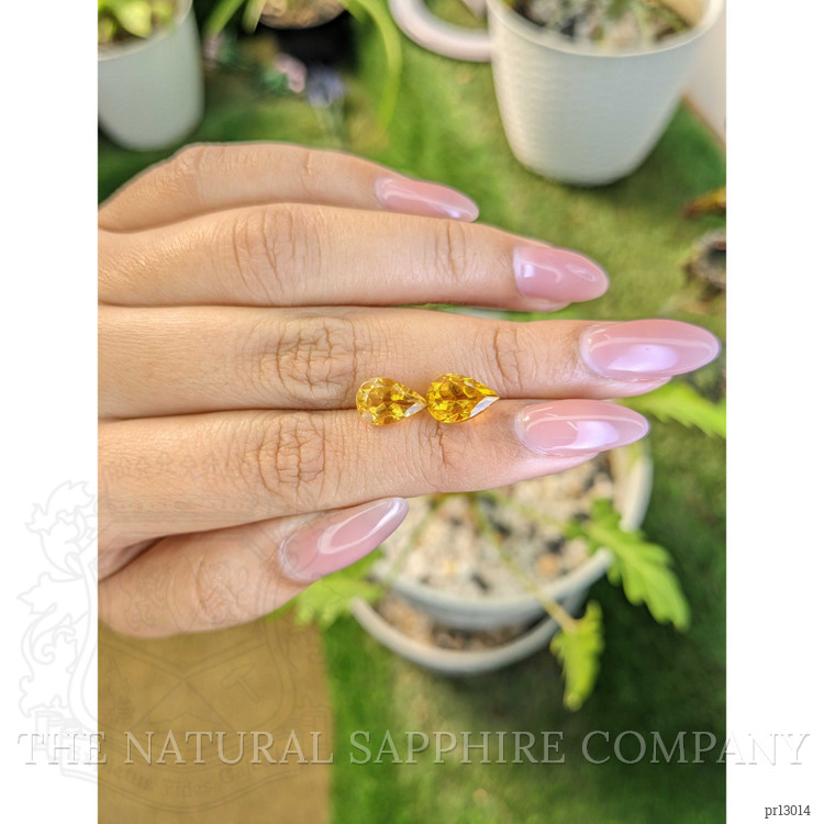 4.15 Ct.Tw. Citrine Pair from Brazil