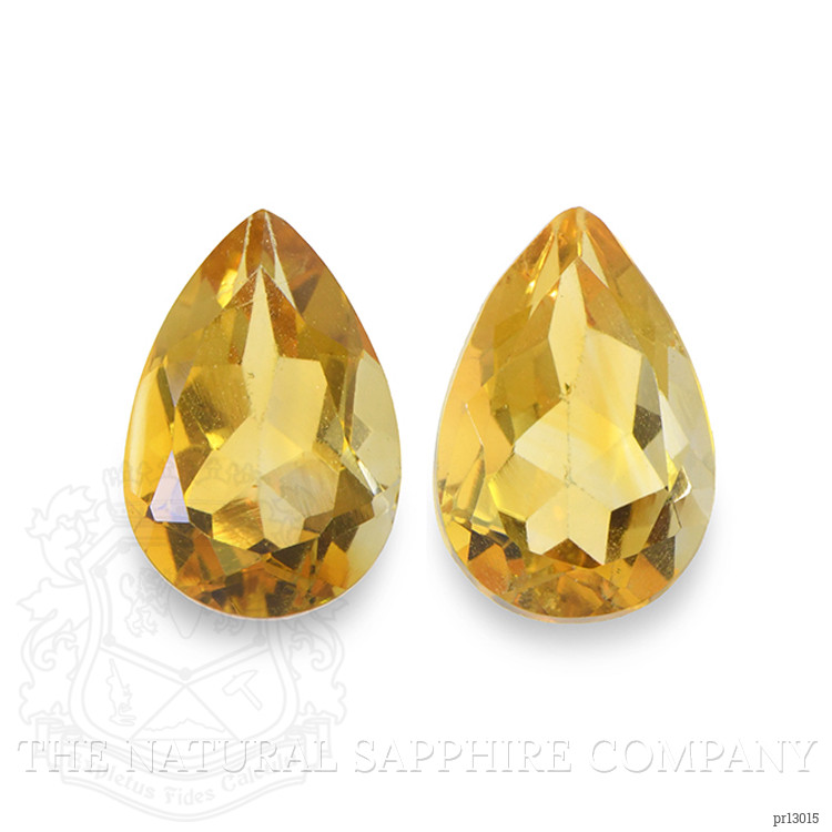 3.73 Ct.Tw. Citrine Pair from Brazil