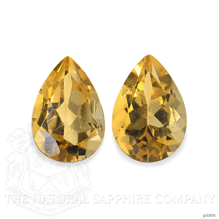 4.05 Ct.Tw. Citrine Pair from Brazil