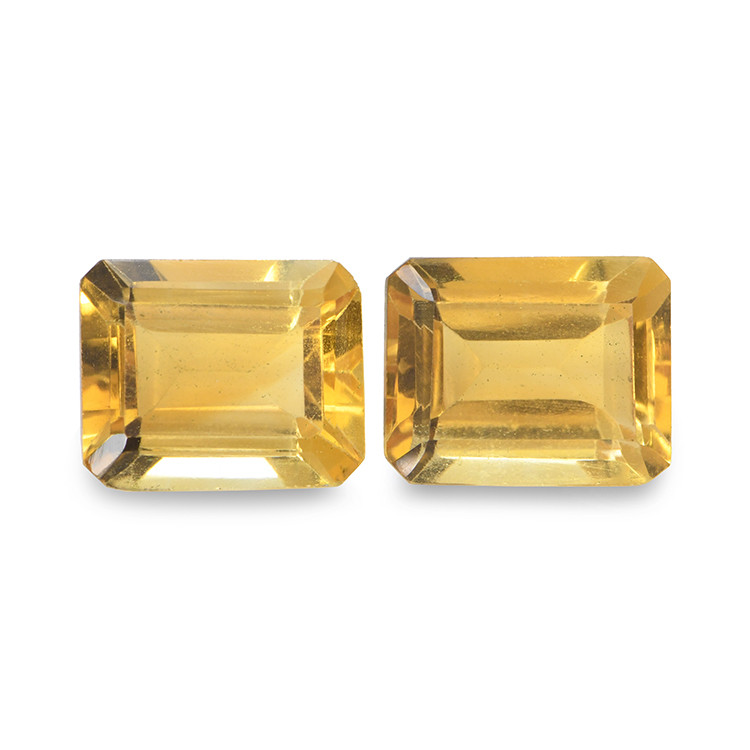 5.83 Ct.Tw. Citrine Pair from Brazil