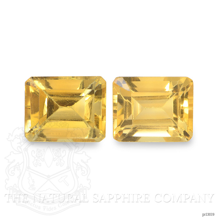 7.16 Ct.Tw. Citrine Pair from Brazil