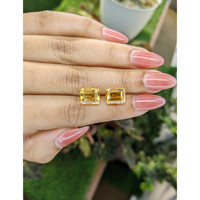 7.16&nbsp;Ct.Tw.Total Carat Weight Citrine Pair from Brazil Life Style