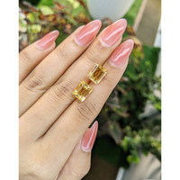 7.16&nbsp;Ct.Tw.Total Carat Weight Citrine Pair from Brazil Life Style