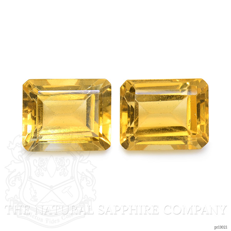 6.84 Ct.Tw. Citrine Pair from Brazil