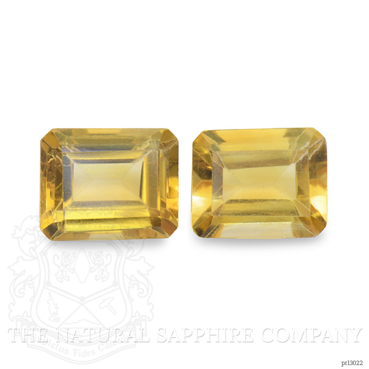 6.05 Ct.Tw. Citrine Pair from Brazil