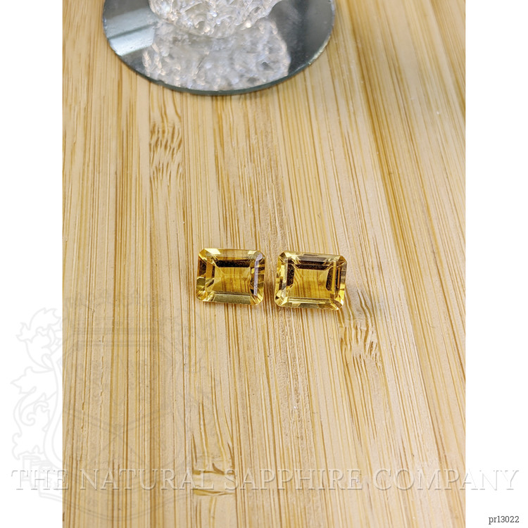 6.05 Ct.Tw. Citrine Pair from Brazil