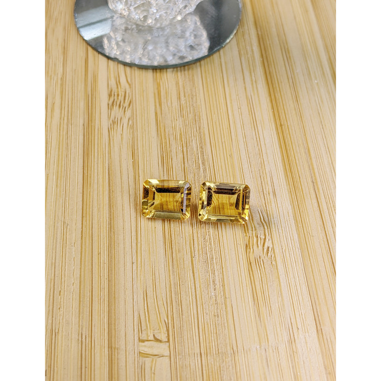 6.05 Ct.Tw. Citrine Pair from Brazil
