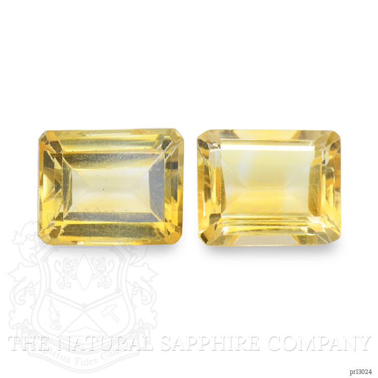 6.57 Ct.Tw. Citrine Pair from Brazil